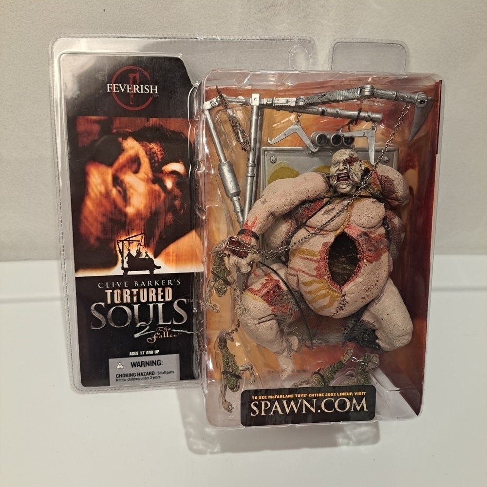 Spawn Mcfarlane Toys Clive Barkers Tortured Souls 2 The Fallen Feverish 2002